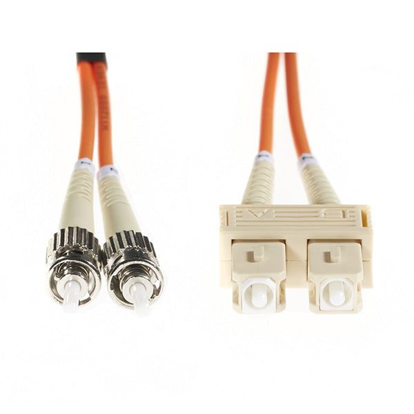 20M Sc St Om1 Multimode Fibre Optic Cable Orange Carousel 1