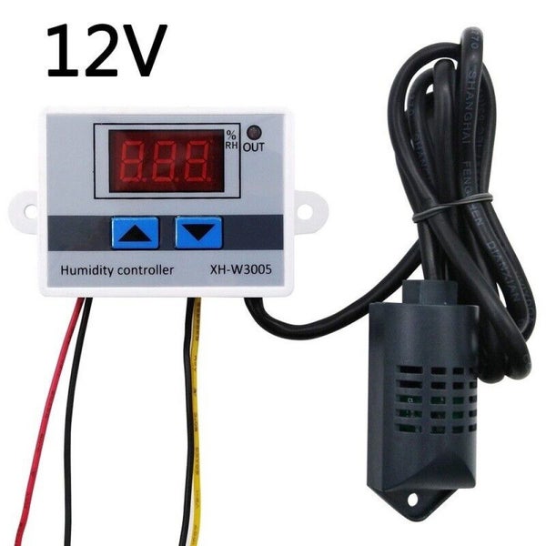 Digital Hygrometer Humidity Controller and Sensor Various Options Carousel 1