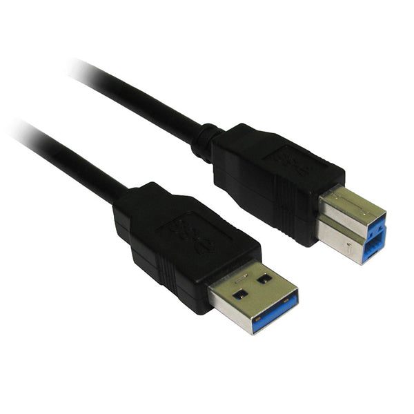 3M Usb 3 Am Bm Cable Black Carousel 1