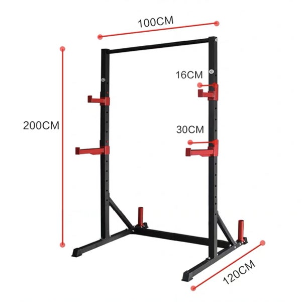 Solid Squat rack /Bench Press Rack Carousel 2