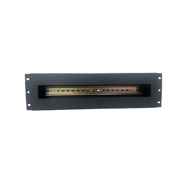 3Ru Rack Mount Din Rail Panel Bracket With Cover Carousel 1