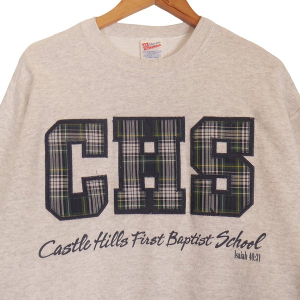 Vintage 90s USA College Sweatshirt Large Carousel 2