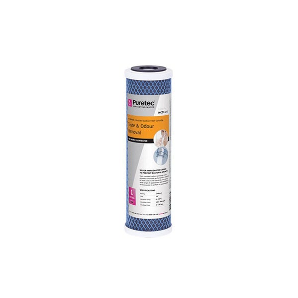 Puretec Moulded Carbon Cartridge - 10" Carousel 1