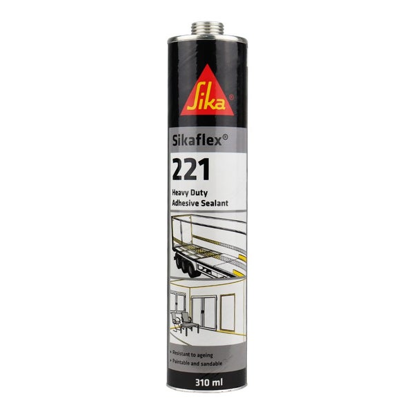 Sika Sikaflex 221 Heavy Duty Adhesive Sealant 310ml Black Carousel 1