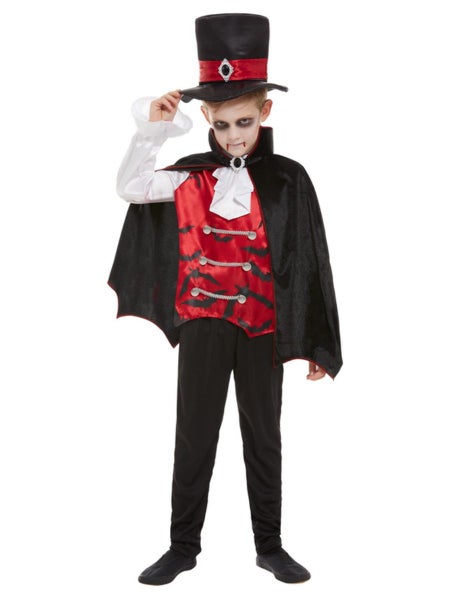 Halloween Vampire Costume Child Assorted Sizes Carousel 1