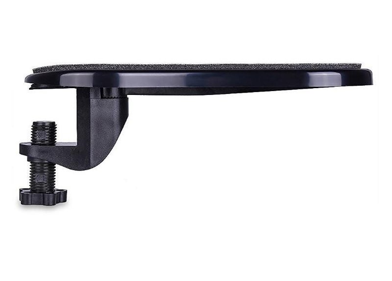 Computer Armrest Adjustable Arm Wrist Rest Support for Home and Office Black Carousel 2