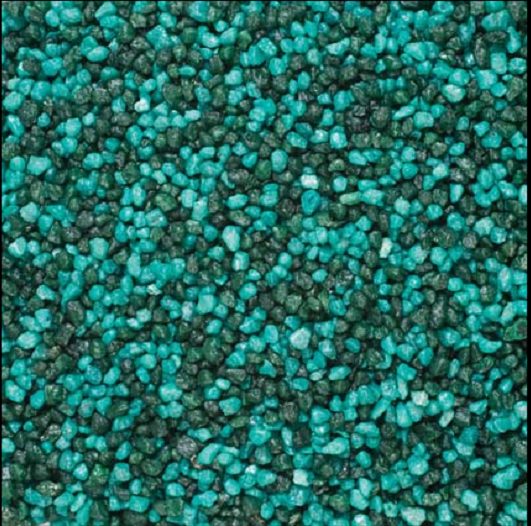 Aqua One Decorative Gravel Green 2kg Carousel 1