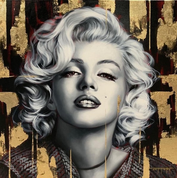 ON SALE FREE SHIPPING - 1 Piece Canvas Art Print - Marilyn Monroe Carousel 1