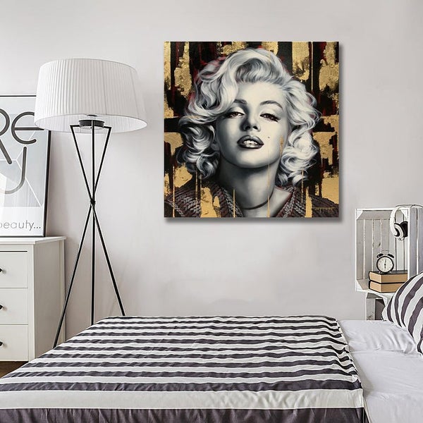 ON SALE FREE SHIPPING - 1 Piece Canvas Art Print - Marilyn Monroe Carousel 2