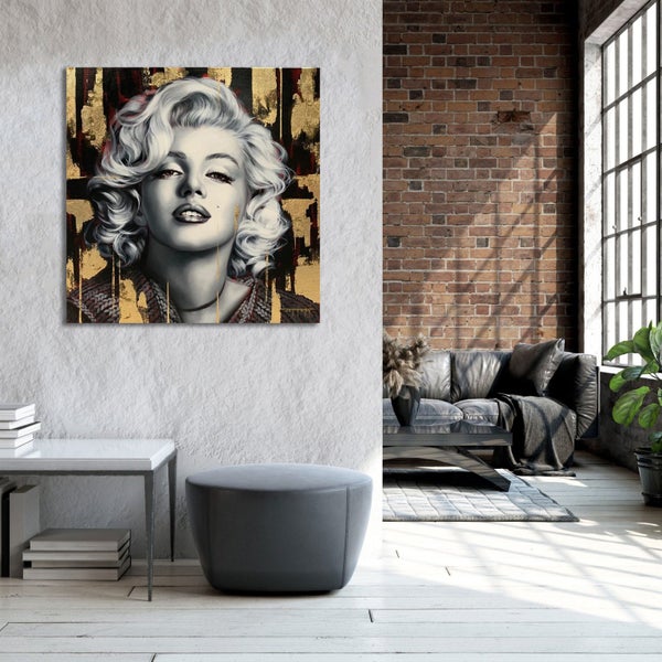 ON SALE FREE SHIPPING - 1 Piece Canvas Art Print - Marilyn Monroe Carousel 3