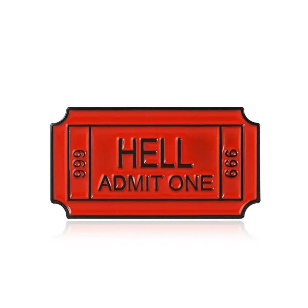 Ticket To Hell Pin Set629317163289621115