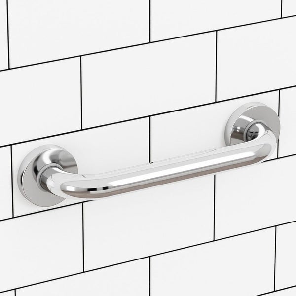 Evekare Concealed Flange Safety Grab Bathroom Wall Hand Rail Pull Bar 300mm SS Carousel 9