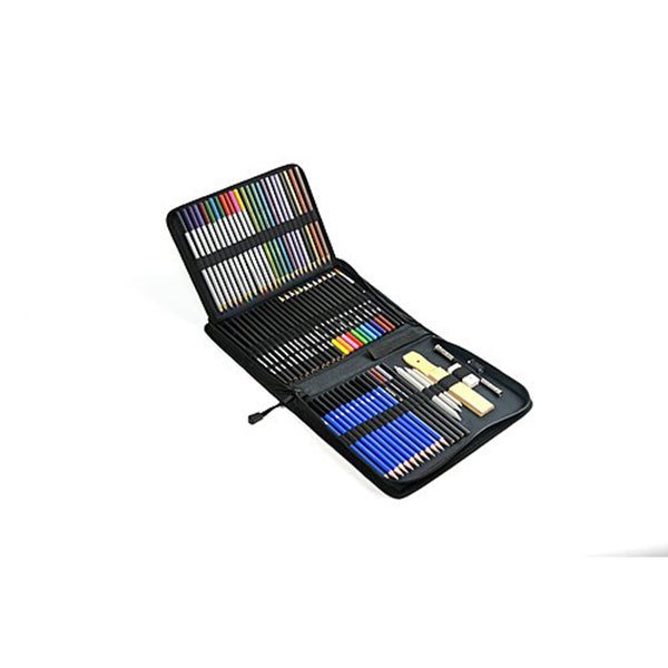 Art Sketch Pencils Oil Drawing Colouring Graphite Charcoal Pencil Set Carousel 1