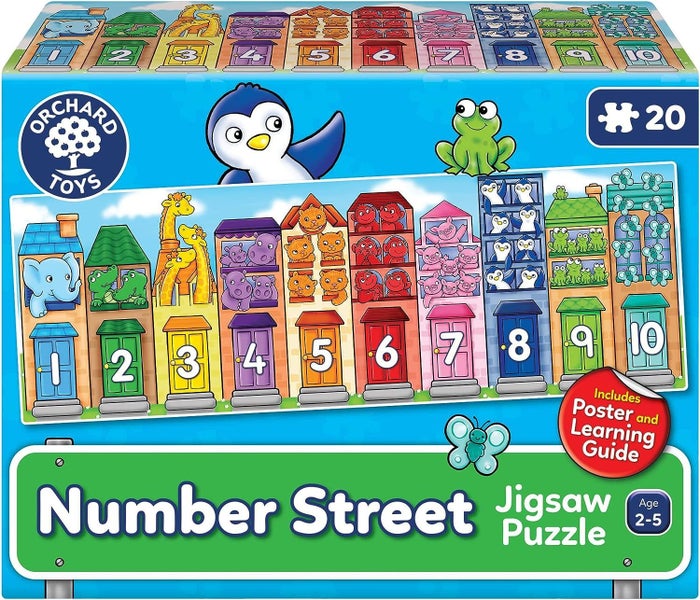 Orchard Toys: Number Street - Jigsaw Puzzle Set Carousel 1