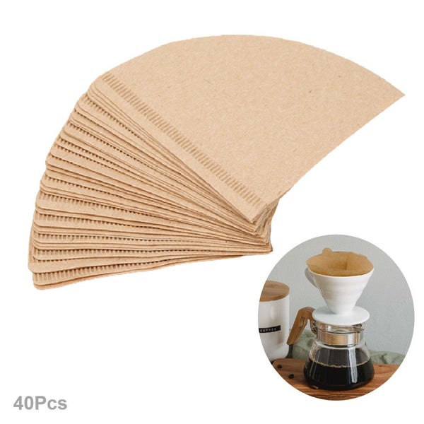 Drip Coffee Maker Pour Over Natural Coffee Paper Filter *Local Buy* Carousel 2