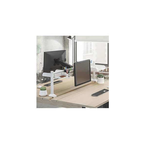 Brateck File Holder Weight Capacity 3Kg Matte White Carousel 2