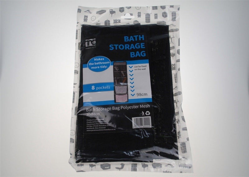 8 Pocket Hanging Bathroom Storage Set Carousel 1