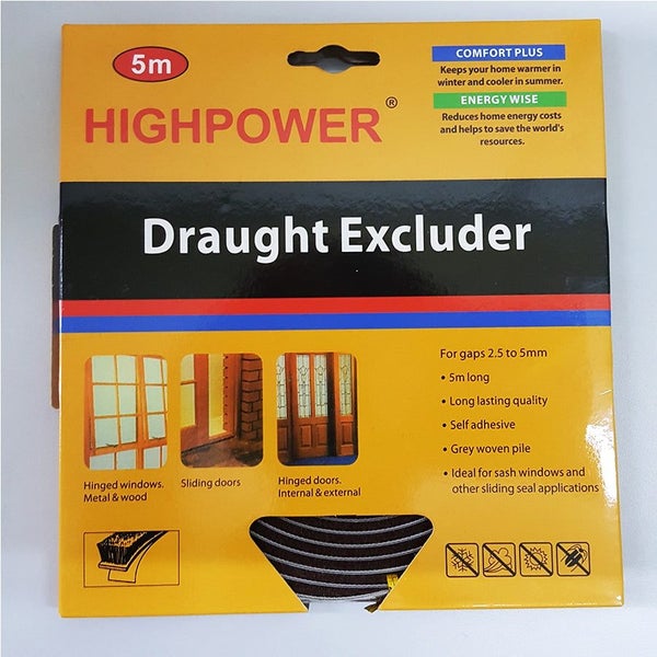 HighPower Door Window Draught Excluder 5m Carousel 1