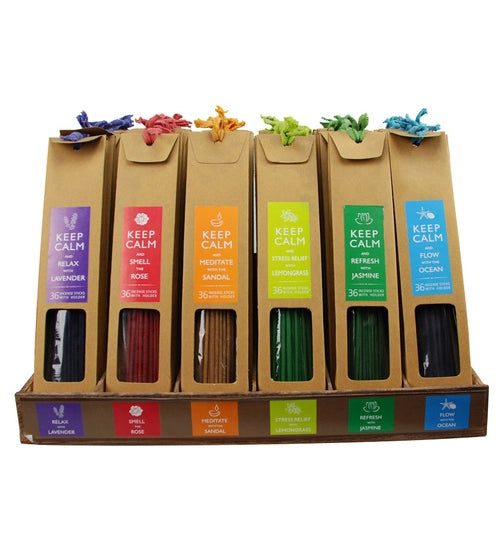 Incense Sticks with wooden holder Carousel 1