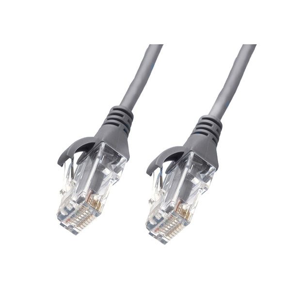 Cat 6 Rj45 Rj45 Ultra Thin Lszh Network Cables Grey Carousel 2