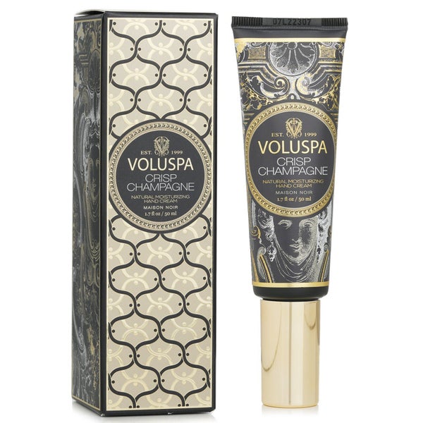Voluspa Crisp Champagne Natural Moisturizing Hand Cream - Vanilla & Barrel Oak Carousel 2