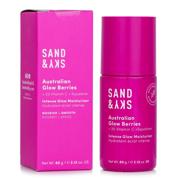 Sand & Sky Australian Glow Berries Intense Glow Moisturiser - Nourish + Smooth Carousel 2