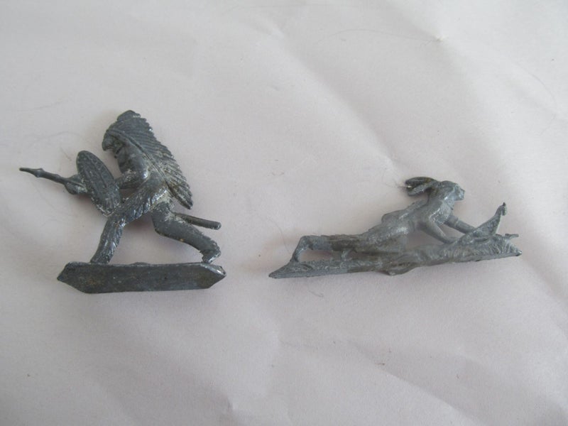VINTAGE EXTREMELY RARE FUN HO FLATS MADE IN NEW ZEALAND AMERICAN INDIANS Carousel 2