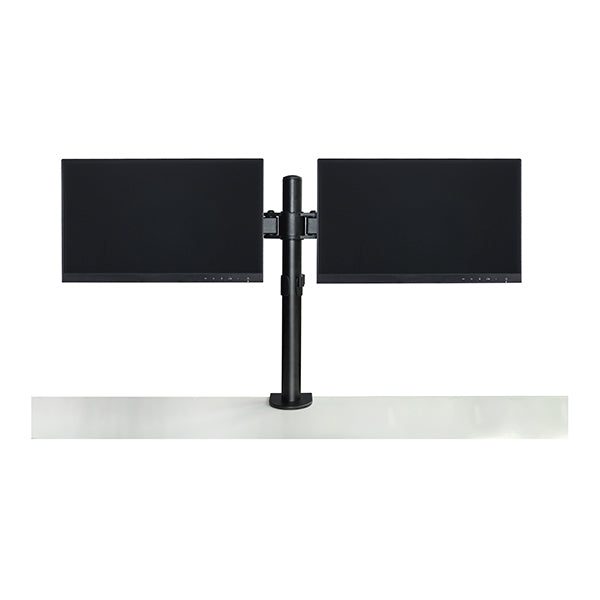 Dual Lcd Monitor Desk Mount Adjustable Fits 2 Screens Up To 27 Inch Carousel 1