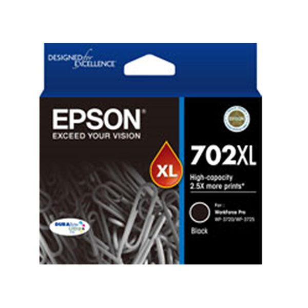 Epson 702Xl Black Ink Durabrite Carousel 1