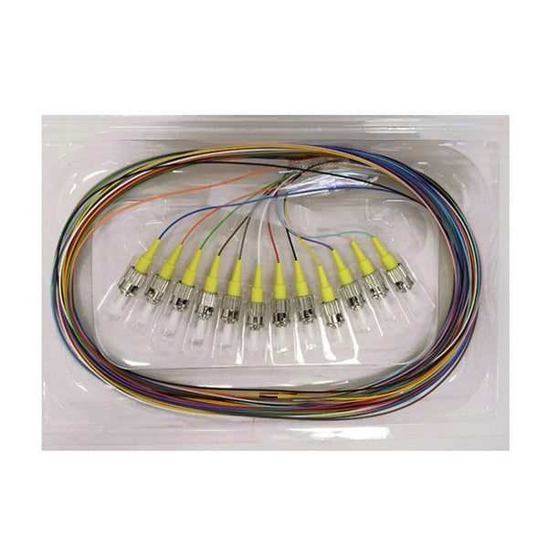 Fibre Pigtail St Os1 Singlemode 2M 12 Pack Rainbow Carousel 1