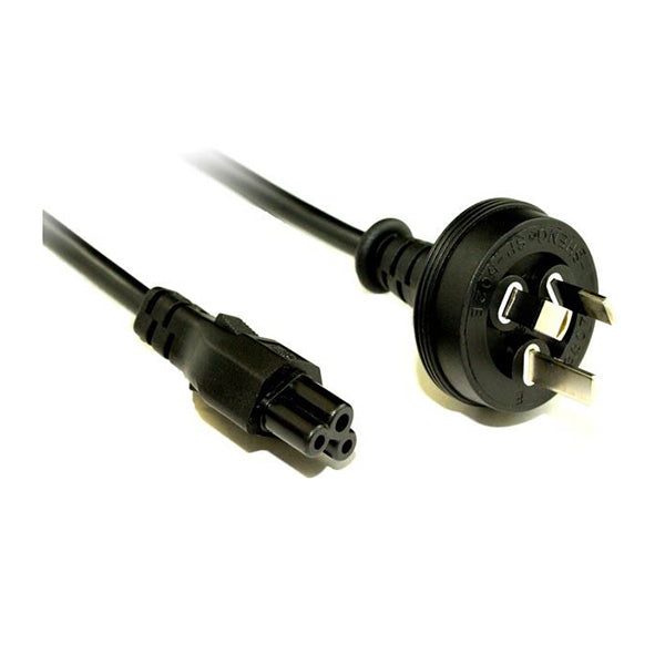 IEC C5 Clover Leaf Style Appliance Power Cable Black Carousel 1