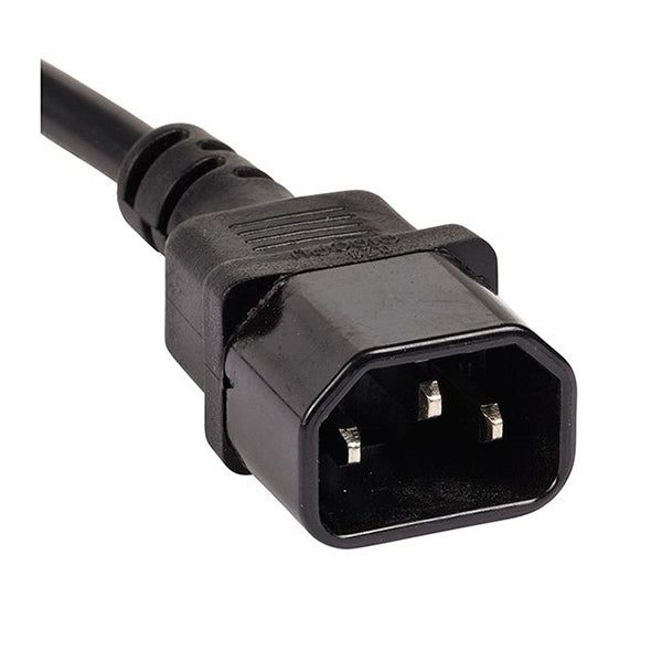 Iec C13 To C14 Power Cable Black 3M Carousel 1