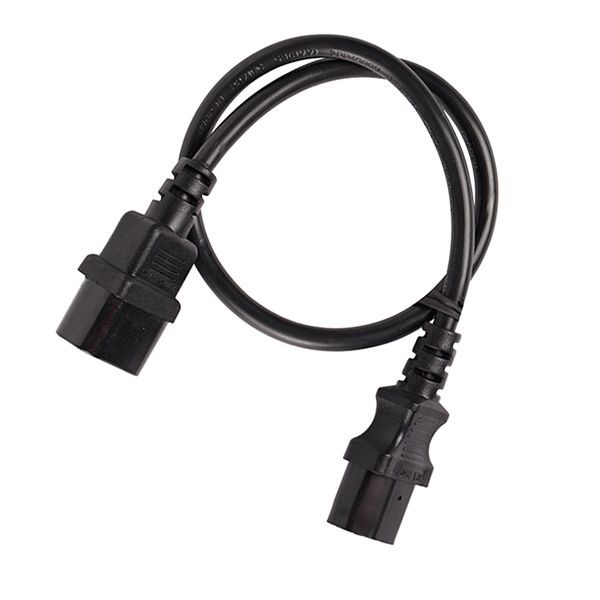 Iec C13 To C14 Power Cable Black 3M Carousel 3