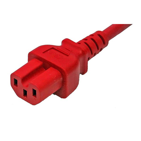 Iec C14 To C15 High Temperature Power Cable Red Carousel 2