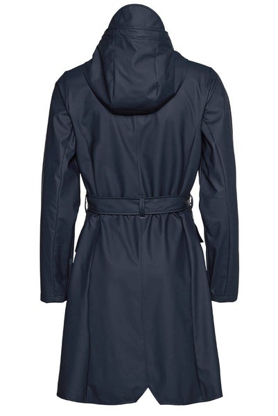 Rains Curve Jacket Navy Carousel 2