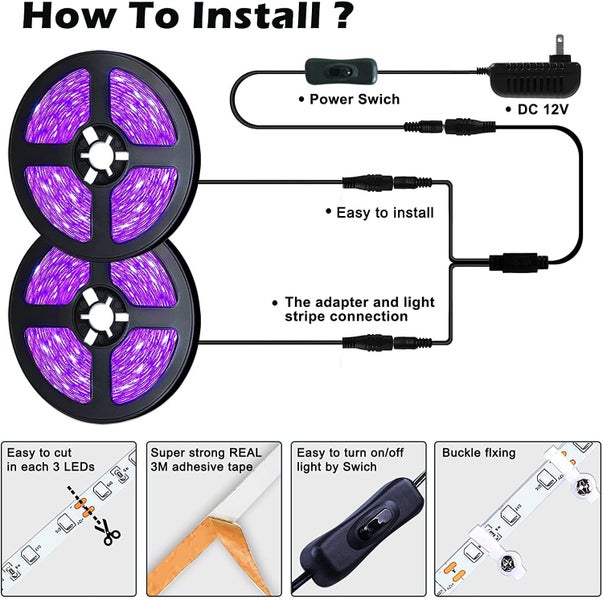 New 15m Black Light Strip Afterpay62994464129538112