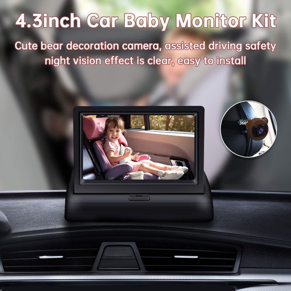 Car Baby Mirror Monitor Camera Carousel 2