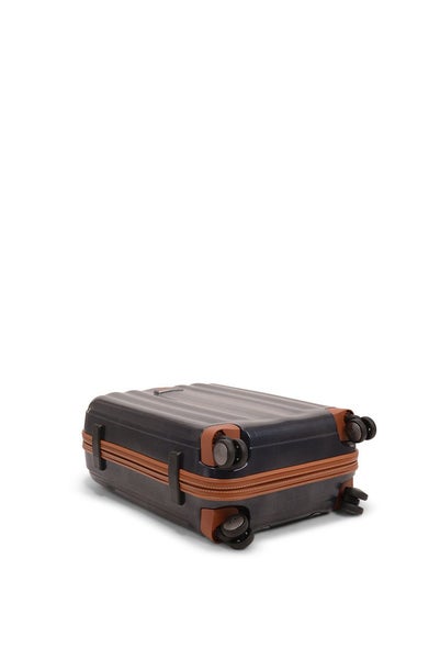 Samsonite Lite-Cube DLX 55cm CURV Carry-On Spinner Suitcase Midnight Blue Carousel 9