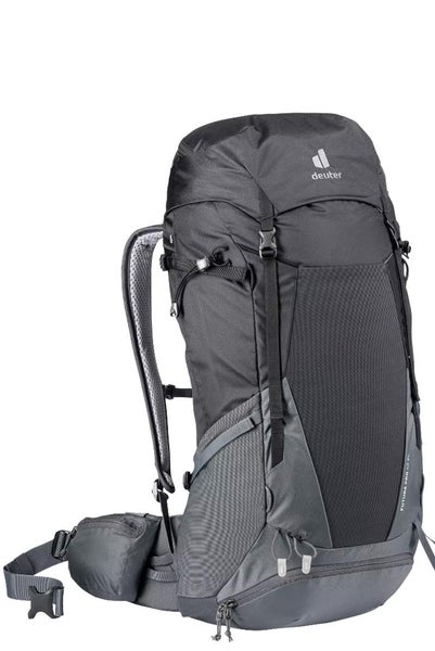 Deuter Futura Pro 42 Extra Long Hiking Backpack Black/Graphite Carousel 1