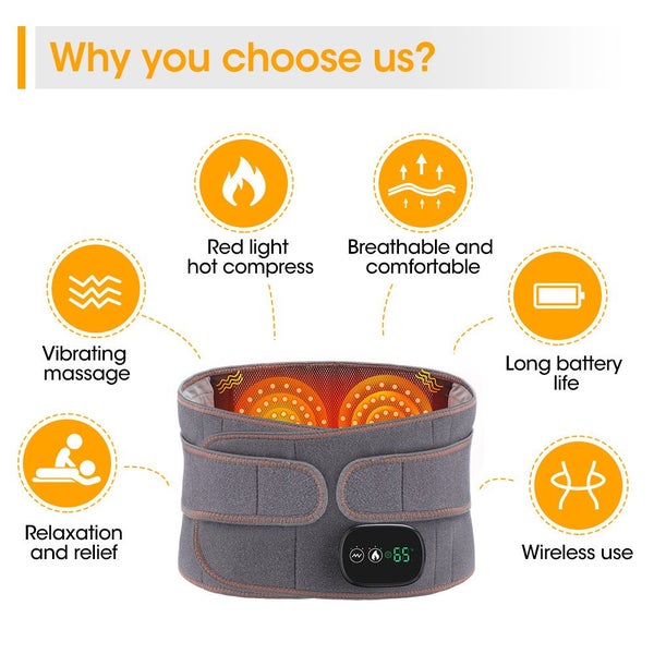 New Electric Heating Waist Massage Belt Sale Sale Carousel 14