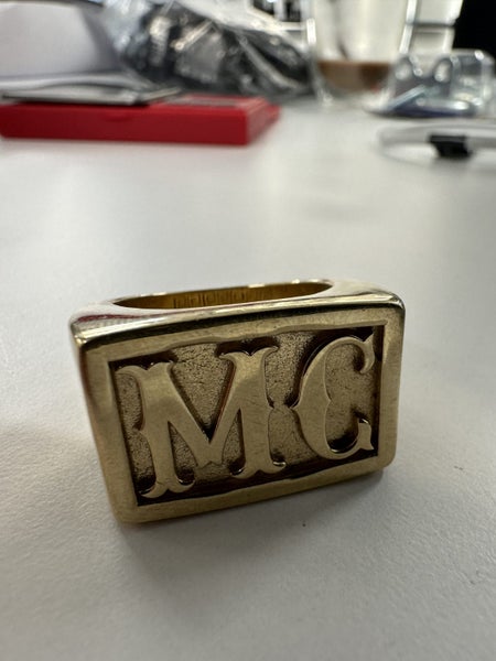 9ct Gold MC Ring (solid gold) Carousel 1