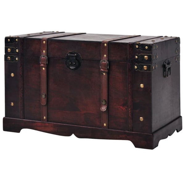 Vintage Treasure Chest Wood 66x38x40 Cm Xapain Carousel 9