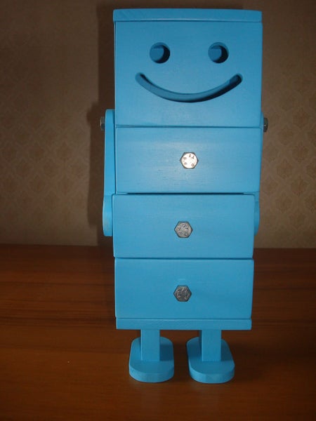 Kid's wooden furniture Robot Carousel 1