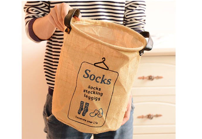 3*Canvas Storage Bucket Set (Large) Carousel 2