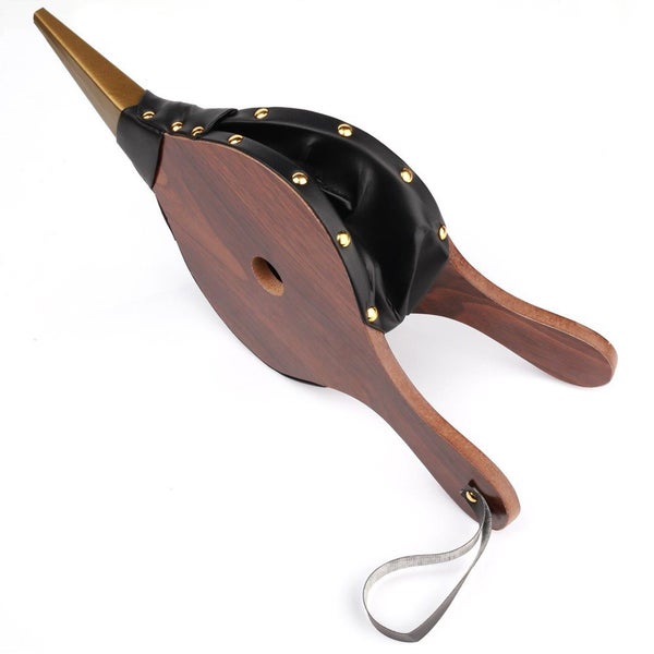 Wooden Manual Air Blower Fan Blower for Barbecue Fire Bellows Carousel 1