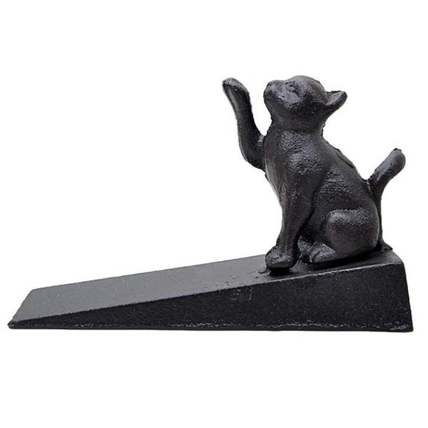 Cast Iron Cat Animal Door Stopper (DC002) Carousel 1