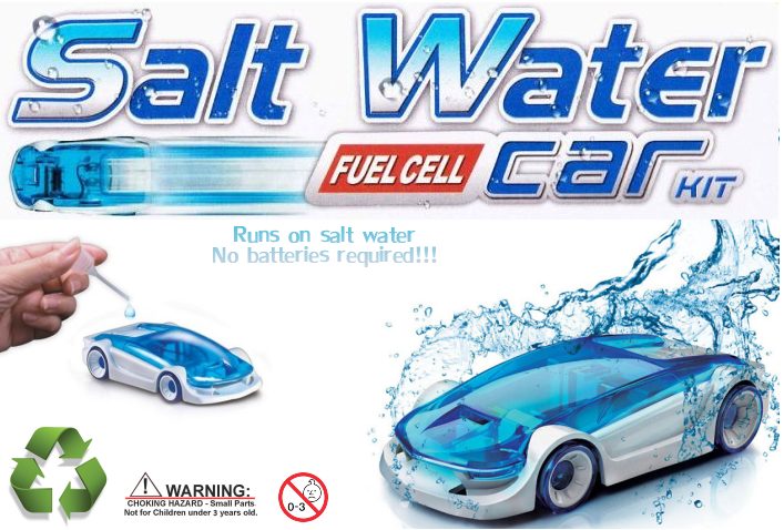 Salt Water Powered Kit Car Carousel 1