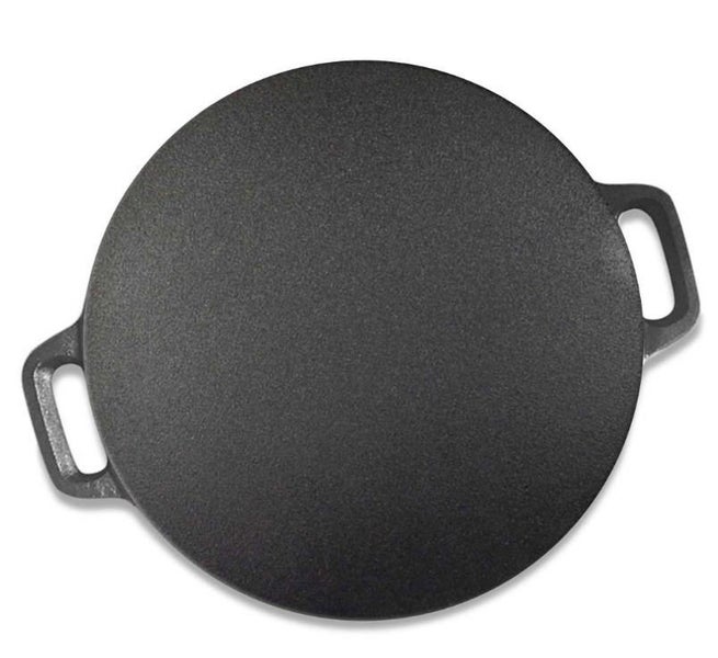 32cm Cast Iron Baking Cookie Pancake Pizza Grill Pan Carousel 1