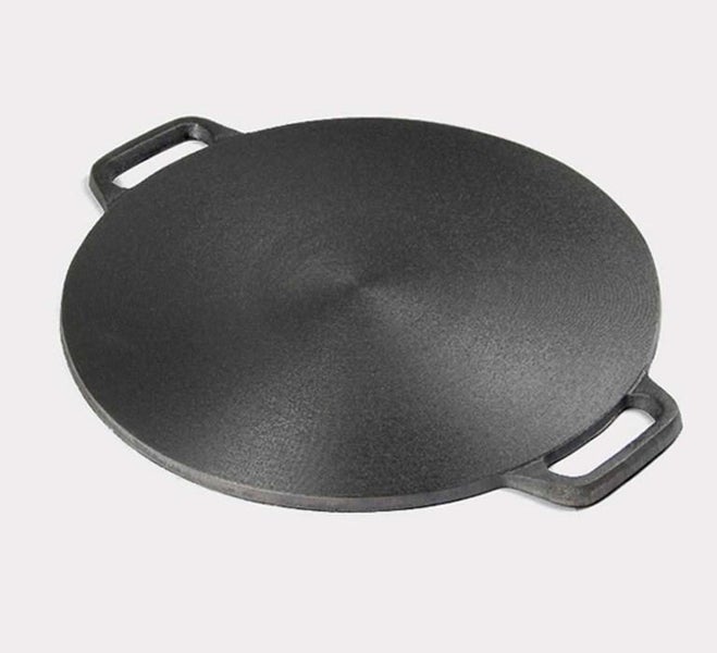 32cm Cast Iron Baking Cookie Pancake Pizza Grill Pan Carousel 2