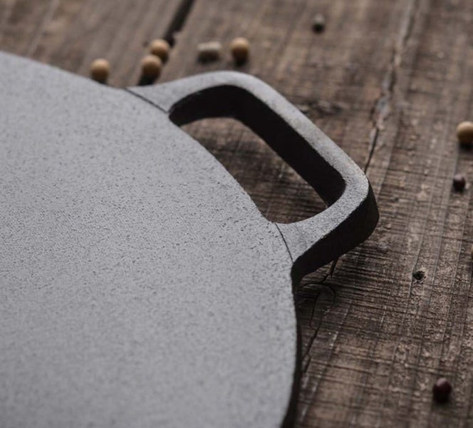 32cm Cast Iron Baking Cookie Pancake Pizza Grill Pan Carousel 5